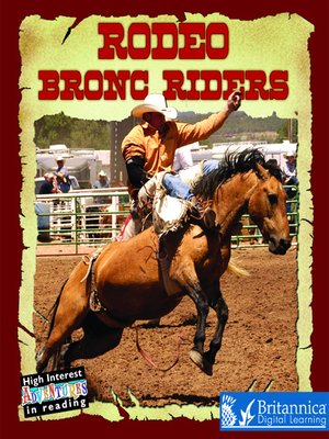cover image of Rodeo Bronc Riders